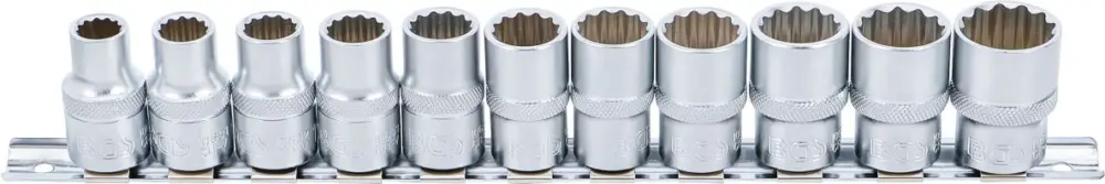 Aanbieding BGS 9107 Dopsleutelset twaalfkant 12,5 mm (1/2") 10 - 21 mm 11-delig