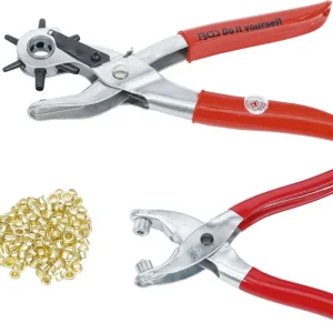 BGS Do It Yourself 75840 Revolver-gattang en oogtangset 102-delig Wereldwijde Verzending