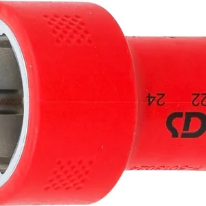 Ambachtelijk BGS 35881 VDE dopsleutel, zeskant 10 mm (3/8") 22 mm