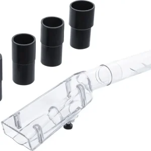 BGS 70151 Zuigopzetstuk voor perslucht-reinigingspistool klein met 4 adapters voor BGS 70150 Topkwaliteit
