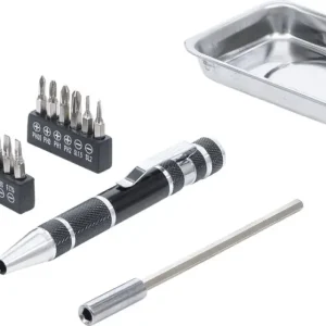 Betaalbaar BGS Do It Yourself 20821 Precisie-schroevendraaier-bitset met magneetschaal 21-delig