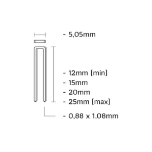 Union EM40CHHD EM-niet gegalvaniseerd goldlook lengte 40mm 2500st Veilige Betaling