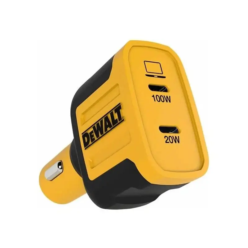 DeWalt Accessoires 141 0484 DWG PPS PD Autolader 120W 2-poorts Gratis Verzending
