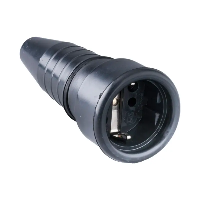 Favoriet Keraf 104455 Volrubber koppelcontactstop 16A 250V randaarde