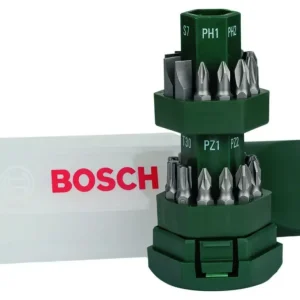 Bosch Groen Accessoires 2607019503 25-delige "Big-Bit" bitset Laatste Versie
