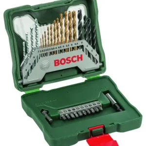 Flitsaanbieding Bosch Groen Accessoires 2607019324 30-Delige set met boren, bits, bithouder en verzinkboor in handzame koffer