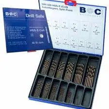 Bohrcraft 11401410070 Borenset ME70 BC HSS-E DIN 338 // 1-10x0,5 / 70-dlg Rechtstreeks Van De Fabrikant