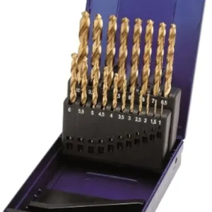 Bohrcraft 11301330025 Borenset KT13 HSS-TiN ABS-Box /1-13x0,5/25-dlg Betaalbaar