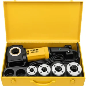 Fabrieksprijs Rems 530023 R220 Amigo Set M 20-25-32-40(M x 1,5) Elektrisch Draadsnij-ijzer met snelwisselsnijkoppen