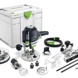 Festool 576540 OF 1400 EBQ-Plus bovenfreesmachine + Box-OF-S 8/10x Freesbox In De Mode