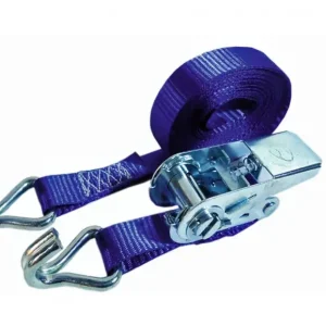 Little Jumbo 1825450501 Sjorband 25mm. ratel blauw 5.0m met J-haken Shop Nu