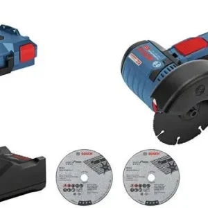 Alleen Vandaag Bosch Blauw 06019F200B GWS 12V-76 Haakse Accuslijpmachine 12V 3.0Ah Li-Ion in L-Boxx