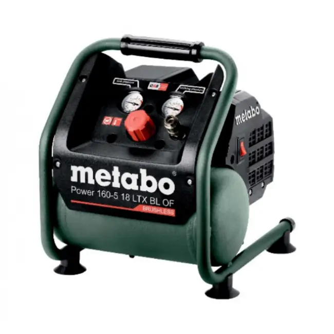 Goedkoop Metabo 601521850 Power 160-5 18 LTX BL OF accu compressor excl. accu''s en lader