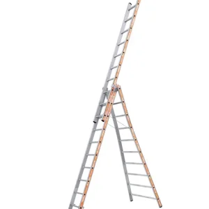 Limited Edition Little Jumbo 1201253012 1253 Reformladder met uitgebogen ladderbomen 3 x 12 sporten