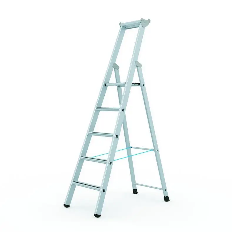 Zarges 41376 Saferstep S Bordestrap 6 treden incl. Platform Op = Op
