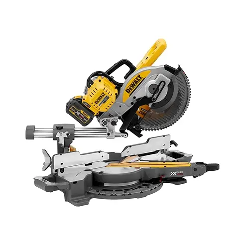 Actieprijs DeWalt DCS727T2-QW XR FlexVolt 54 Volt 6,0Ah Li-Ion Afkort- en verstekzaagmachine 250 mm