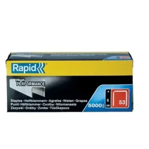 Populair Rapid 11856250 Nr. 53 dundraadnieten 6 mm 5.000 stuks