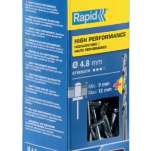 Rapid 5000390 High performance blindklinknagels Ø4,8 x 16 mm 50 stuks Meest Verkocht