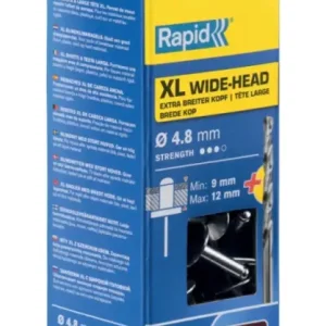 Finale Uitverkoop Rapid 5000665 XL blindklinknagels Ø4,8 x 16 mm 40 stuks