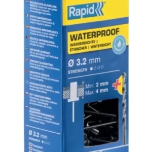 Dagaanbieding Rapid 5000399 Waterdichte blindklinknagels Ø3,2 x 8 mm 50 stuks