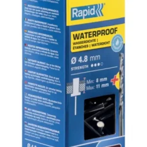 Gereduceerde Prijs Rapid 5000402 Waterdichte blindklinknagels Ø4,8 x 14 mm 50 stuks