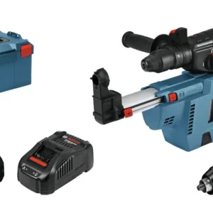 Authentiek Bosch Blauw 061191000G GBH 18V-26 F Combihamer met geintegreerde stofafzuiging 18V 5.5Ah ProCore in L-Boxx