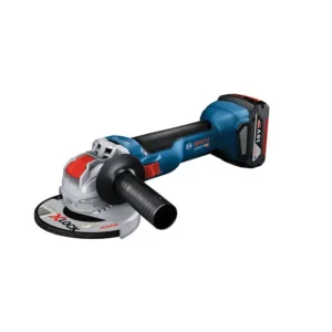 Beperkt Aanbod Bosch Blauw 06017B0100 X-LOCK GWX 18 V-10 Accu Haakse Slijper Excl. Accu's + lader