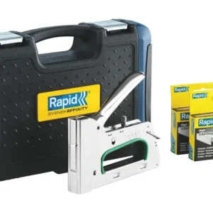 Express Levering Rapid 5001379 R34 Tacker Premium Koffer Set inclusief nieten