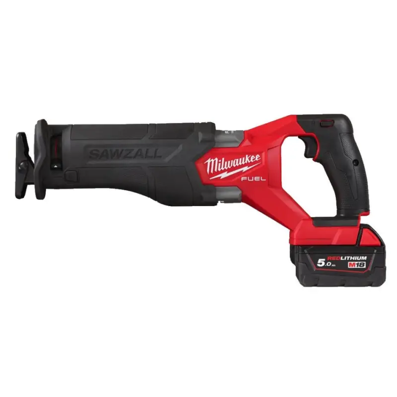 Topkwaliteit Milwaukee 4933478291 M18 FSZ-502X Accu Reciprozaag 18V 5.0Ah Li-Ion in HD-Box
