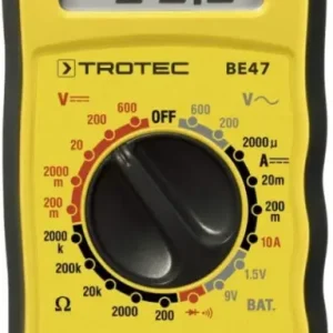 Trotec 3510205247 BE47 multimeter Authentiek
