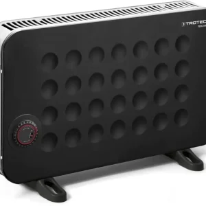 Trotec 1410000521 TCH 25 E Design-Convector Verwarming - Kleur Zwart Express Levering