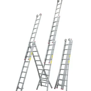 Nieuwe Collectie Little Jumbo 1250600309 Reformladder SuperPRO geanodiseerd uitgebogen bomen - 3x9