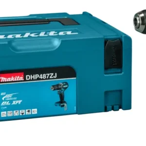 Alleen Vandaag Makita DHP487ZJ Klopboormachine Koolborstelloos 18 Volt excl. accu's en lader in Mbox