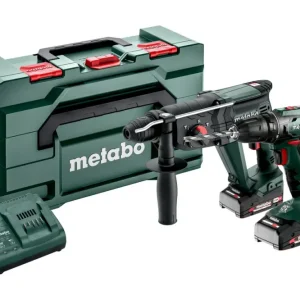 Bestseller Metabo 685216500 Comboset 2.3.2 18V 2,0Ah Li-Ion - BS18 Accuboor + KH18LTX 24 Combihamer 685216500