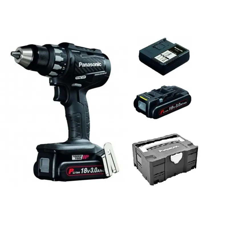 Panasonic EY74A2PN2G Accu-schroefboormachine Koolborstelloos 18 Volt 3.0 AH Li-ion Bestel Nu