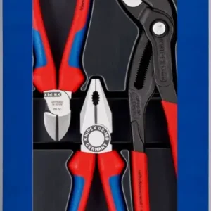 Wereldwijde Verzending Knipex 00 20 09 V01 Bestseller-set (Kombitang, Waterpomptang, Zijsnijtang)