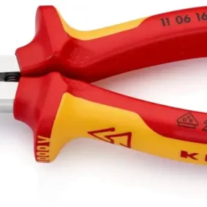 Direct Beschikbaar Knipex 11 06 160 T VDE Afstriptang enkel-, meer- en fijndradige kabels met kunststof- of rubberisolatie max. Ø 5,0 mm of 10 mm²