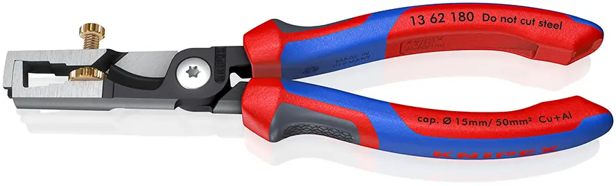 Beperkt Aanbod Knipex 13 62 180 StriX® Striptang 180 mm