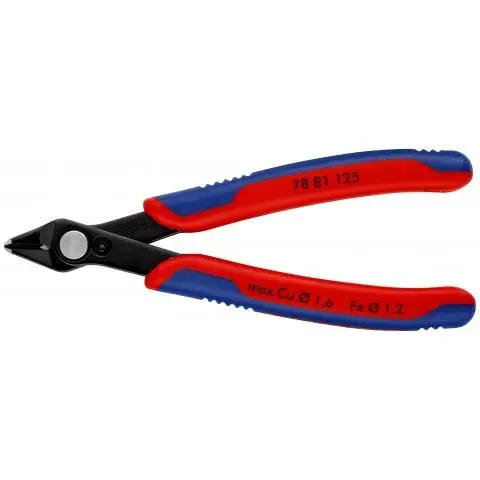 Wereldwijde Verzending Knipex 78 81 125 Electronic Super Knips® Kniptang 125 mm