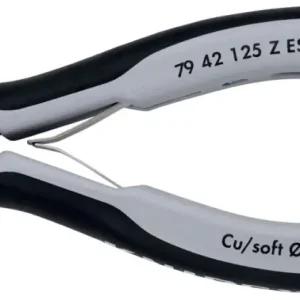 Betrouwbaar Knipex 79 42 125 Z ESD Precisie elektronica-zijsnijtang ESD 125 mm