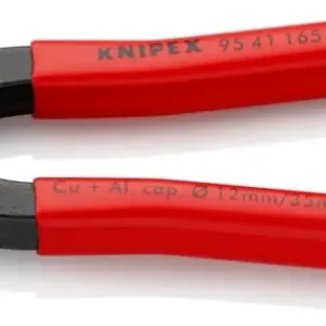 Weekendaanbieding Knipex 95 41 165 Kabelschaar Cu- en Al- kabels, enkel- en meerdradig