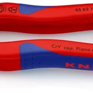 Favoriet Knipex 95 62 190 T BK Staaldraadschaar Bowdenmantels en eindkappen voor staaldraadkabels 2.5-7.0 mm