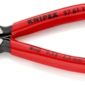 Groothandel Knipex 9761145F Krimptang voor adereindhulzen DIN 46228 deel 1 + 4 van 0,25 tot 2,5 mm²