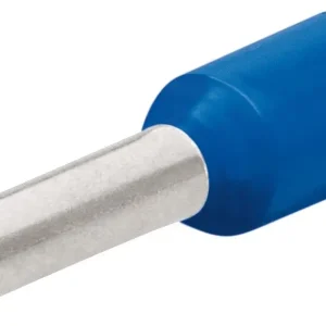 Garantie Inbegrepen Knipex 97 99 358 Adereindhulzen met kunststof kraag 100 stuks kabel 16 mm2 (Blauw)