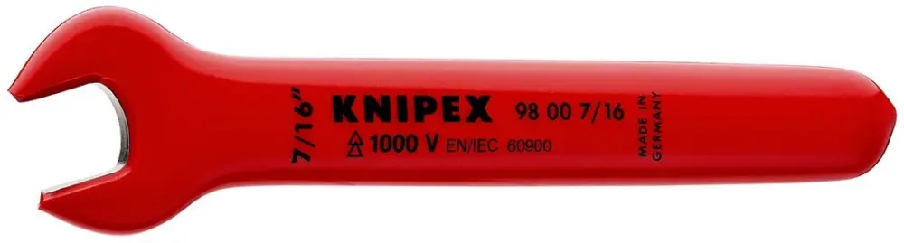 Direct Beschikbaar Knipex 98 00 7/16" VDE Steeksleutel 7/16"