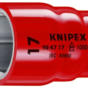 Bulkbestelling Knipex 98 47 10 Steeksleutelinzetstuk voor zeskantschroeven 10 mm