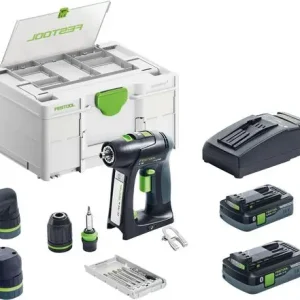 Beperkt Aanbod Festool 577617 C 18 HPC 4,0 I-Set Accuboormachine