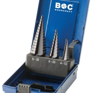 Aanbieding Bohrcraft 17621330003 Trappenborenset STB3-K TiAlN ABS Gr. 1-2A-3A/ 3-dlg