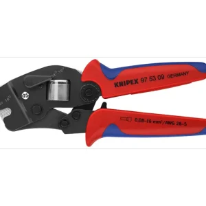 Direct Beschikbaar Knipex 97 53 09 SB Zelfinstellende krimptang voor adereindhulzen