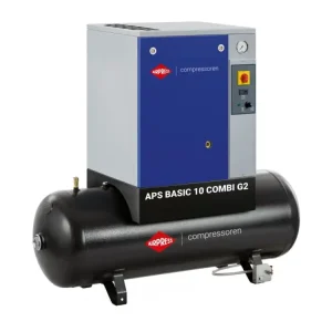 Betaalbaar Airpress 362909 Schroefcompressor APS 10 Basic G2 Combi 10 bar 10 pk/7.5 kW 984 l/min 500 l